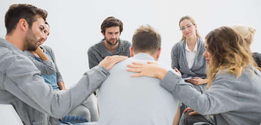 roda de terapia em grupo