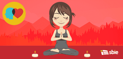 Mulher relaxada– ilustração de bancos de imagens